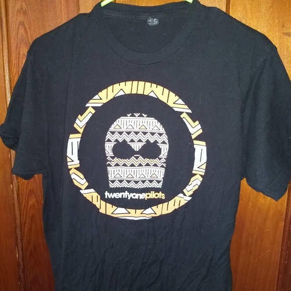 TWENTY ONE PILOTS T-SHIRT 👕 21P TOP TEE HOOD MASK